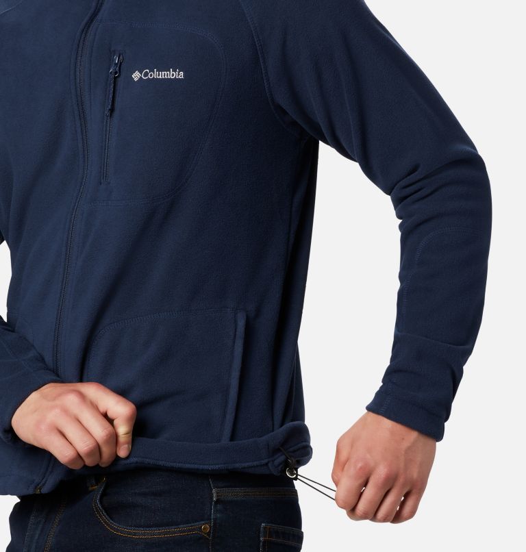 Men's Fast Trek II Full Zip Fleece – Tall, Color: Collegiate Navy, image 4