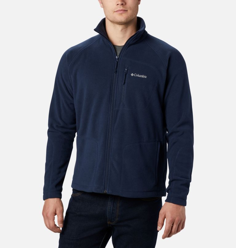 Men's Fast Trek II Full Zip Fleece – Tall, Color: Collegiate Navy, image 1