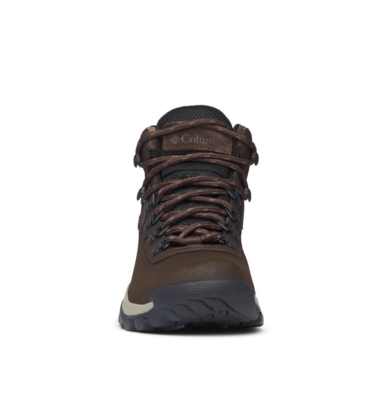 Women's Newton Ridge Plus Waterproof Hiking Boot, Color: Cordovan, Crown Jewel, image 7