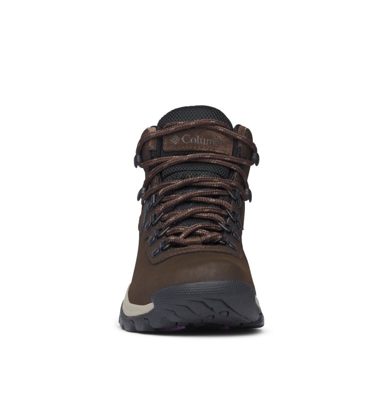 Women’s Newton Ridge Plus Waterproof Hiking Boot, Color: Cordovan, Crown Jewel, image 7