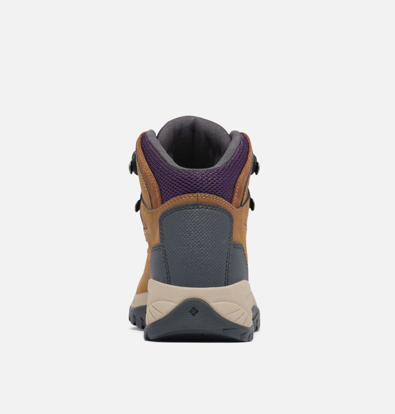 Bottes de randonnée imperméables Newton Ridge Plus pour femme, Color: Light Brown, Cyber Purple, image 8