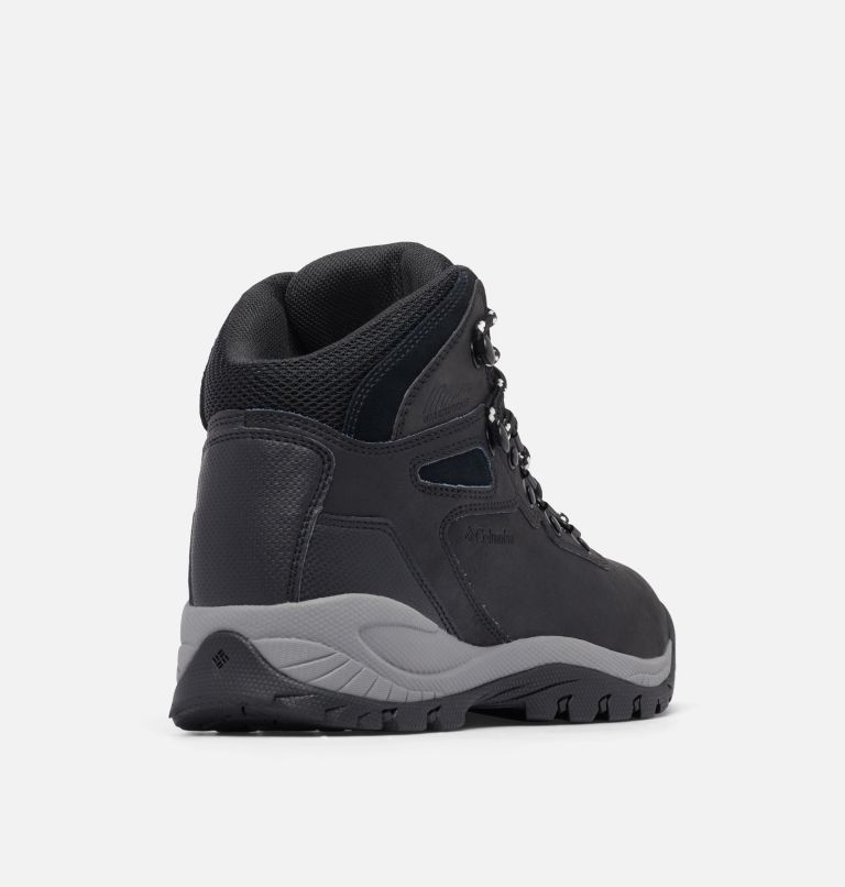 Women's Newton Ridge Plus Waterproof Hiking Boot - Wide, Color: Black, Chalk, image 9