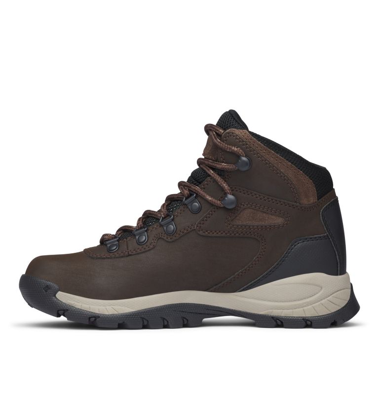 Women's Newton Ridge Plus Waterproof Hiking Boot - Wide, Color: Cordovan, Crown Jewel, image 6