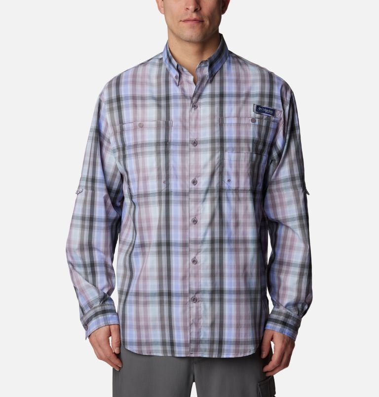 Founders Kid Fishing Shirt in Americana Plaid