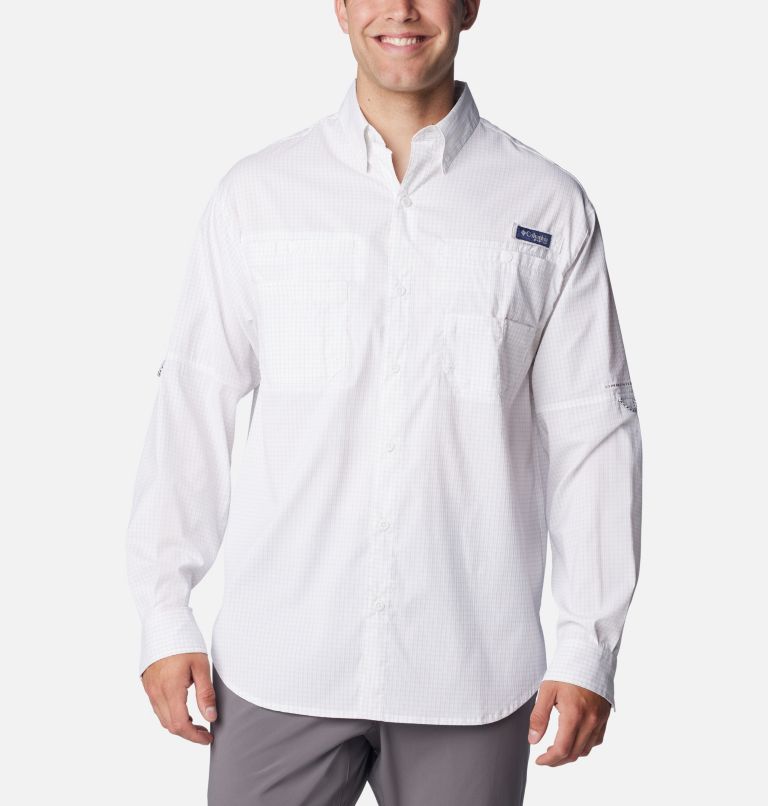 Columbia Men's MRO Logo PFG Super Tamiami™ Long Sleeve Shirt 2023