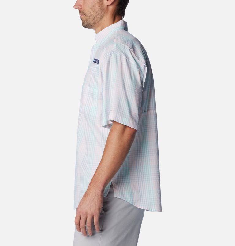 Columbia Tamiami Fishing Shirt Short Sleeve Lime, Sabre Store