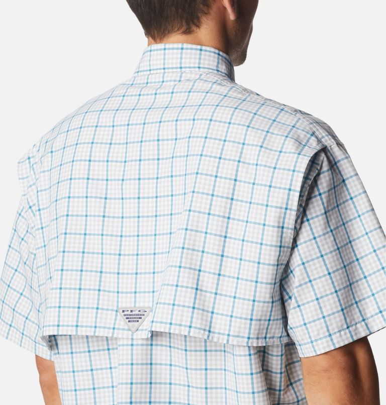 New Mens Columbia PFG "Super Bahama" Omni-Shade Vented S/S Fishing Shirt 