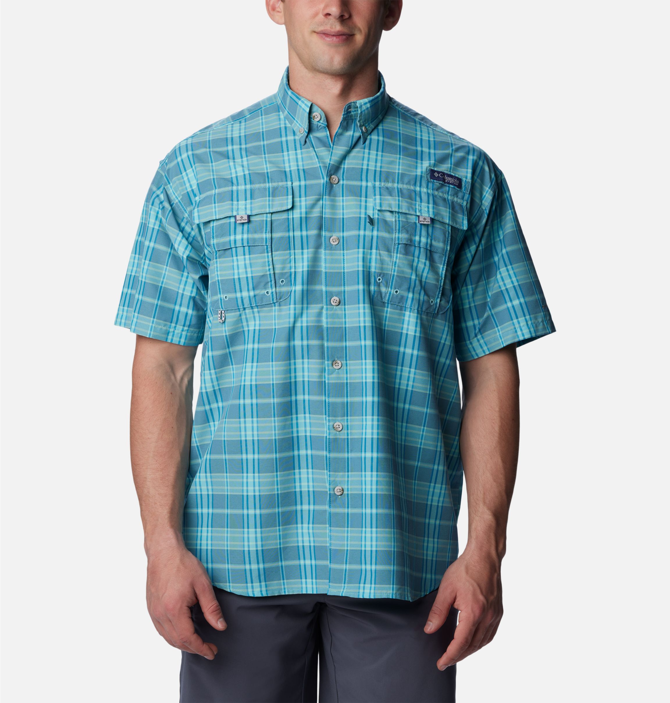 Columbia Bahama II short sleeve fishing shirt small 30% off