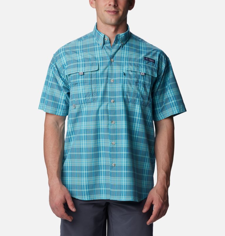 Columbia Men's PFG Super Bahama Short Sleeve Shirt - XXL - Prints