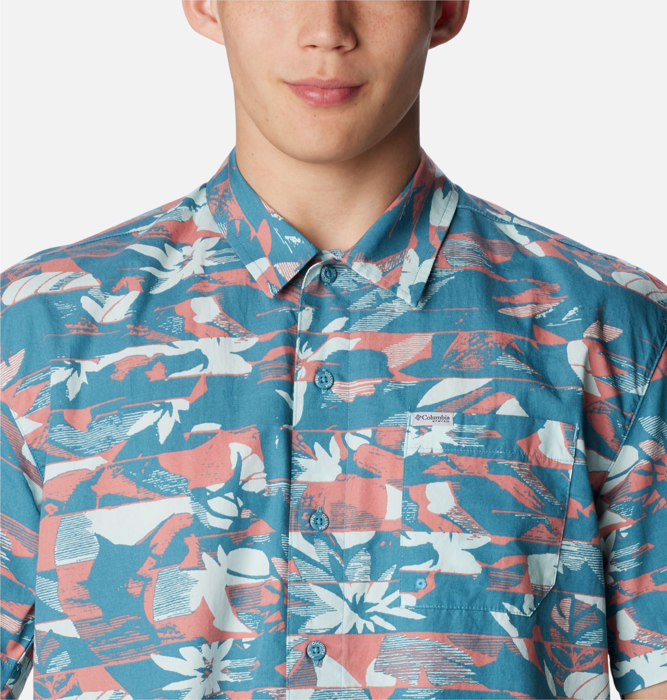 Columbia men's trollers best short sleeve shirt clearance