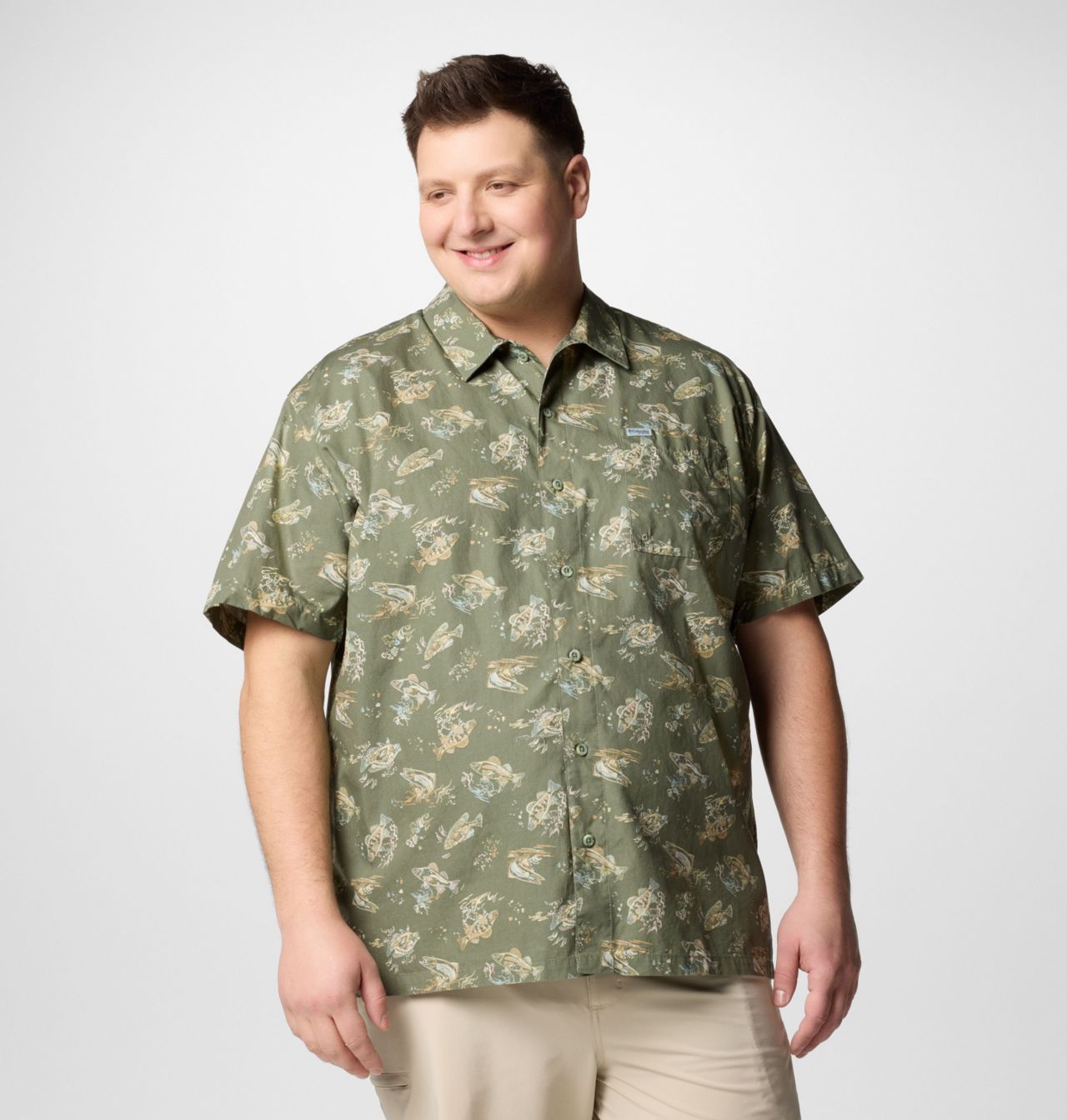 Men's PFG Trollers Best™ Short Sleeve Shirt – Big | 324 | 6X 1
