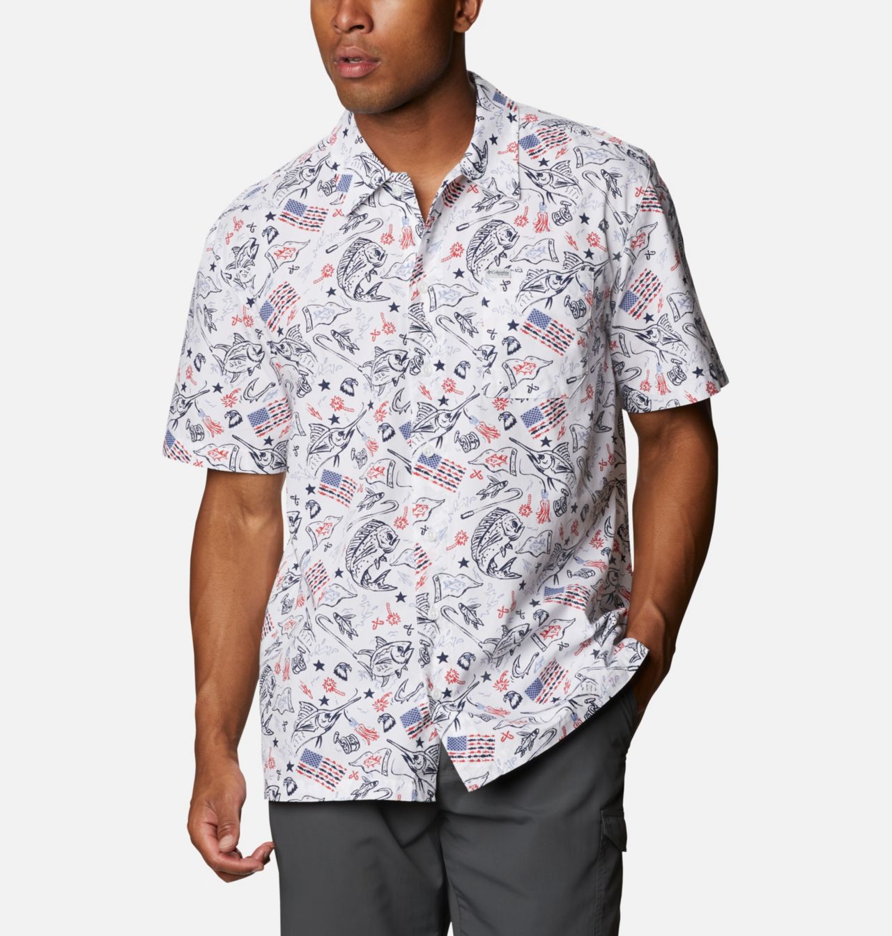 Men's PFG Trollers Best™ Short Sleeve Shirt – Tall 1