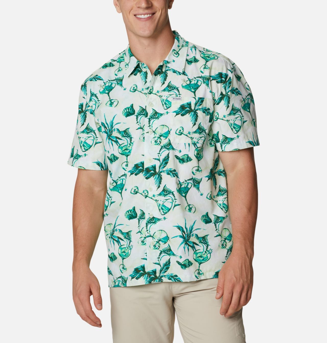 Men's PFG Trollers Best™ Short Sleeve Shirt – Tall 1