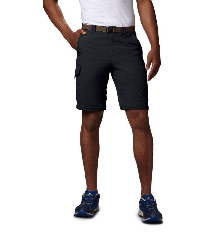 Thumbnail: Men's Silver Ridge Convertible Pants, Color: Black, image 3