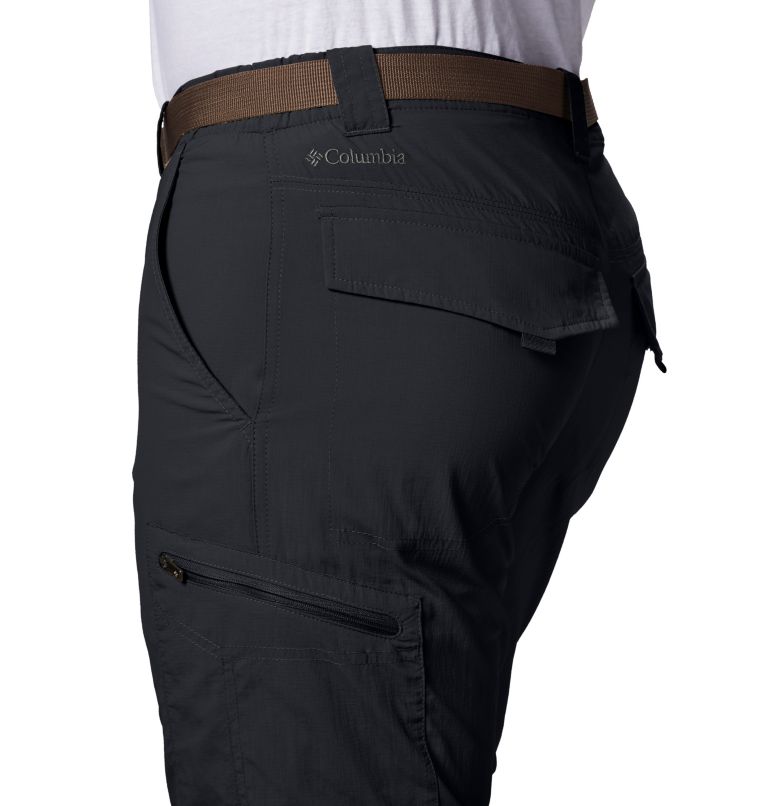 Men's Belted Hiking Pants Convertible Zipper Cuff Elastic Waist