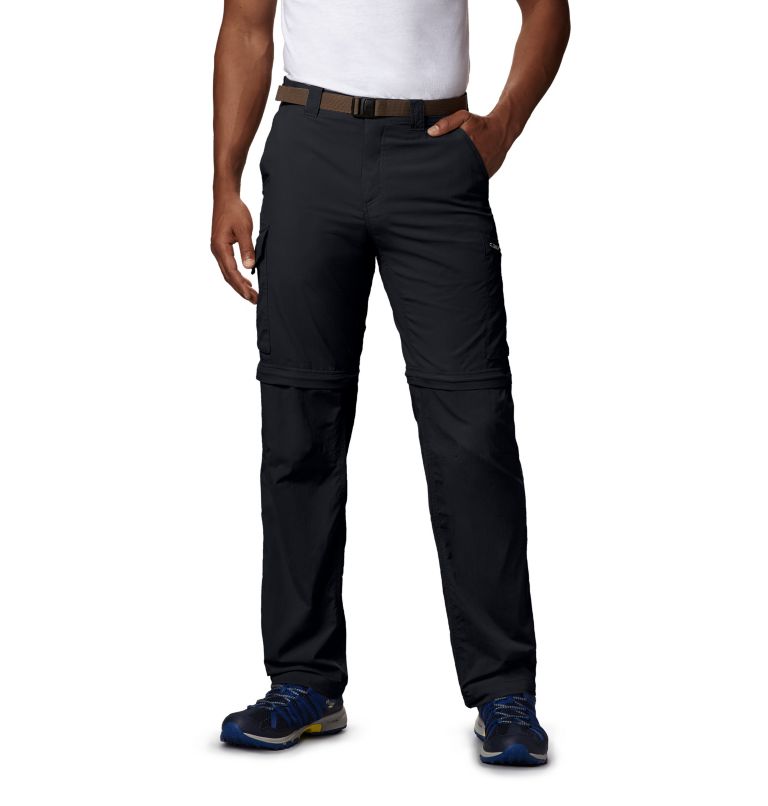 Thumbnail: Men's Silver Ridge Convertible Pants, Color: Black, image 1