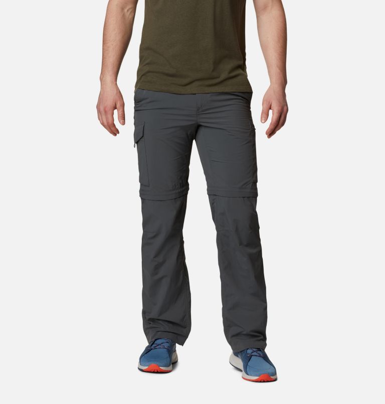 Thumbnail: Men's Silver Ridge Convertible Pants, Color: Grill, image 1