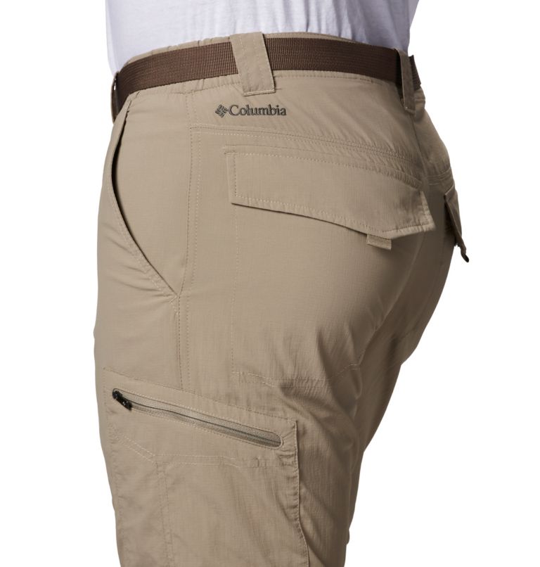 Columbia Men's 2in1 Hiking Trousers, SILVER RIDGE CONVERTIBLE PANTS, Nylon,  Tusk, Size: 30, AM8004 : : Fashion