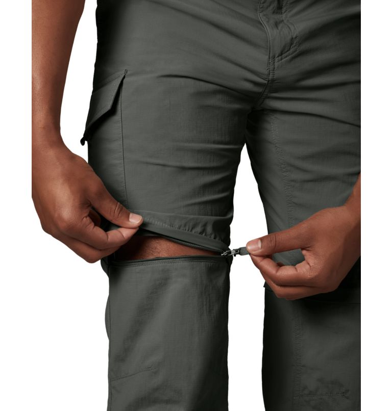 Men's Silver Ridge Convertible Pants, Color: Gravel, image 9