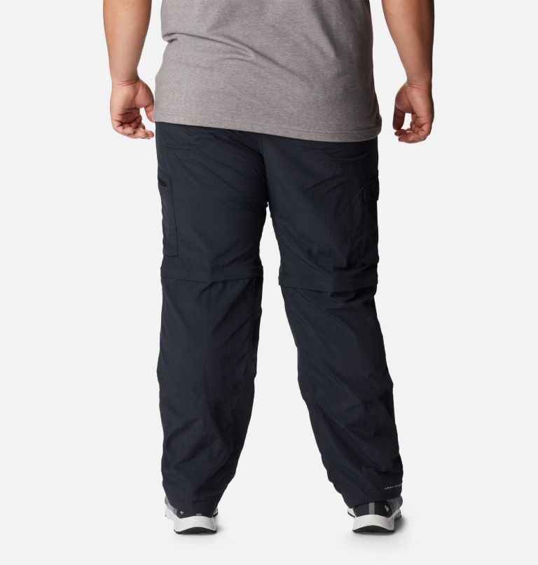 Thumbnail: Men's Silver Ridge Convertible Pants - Big, Color: Black, image 2