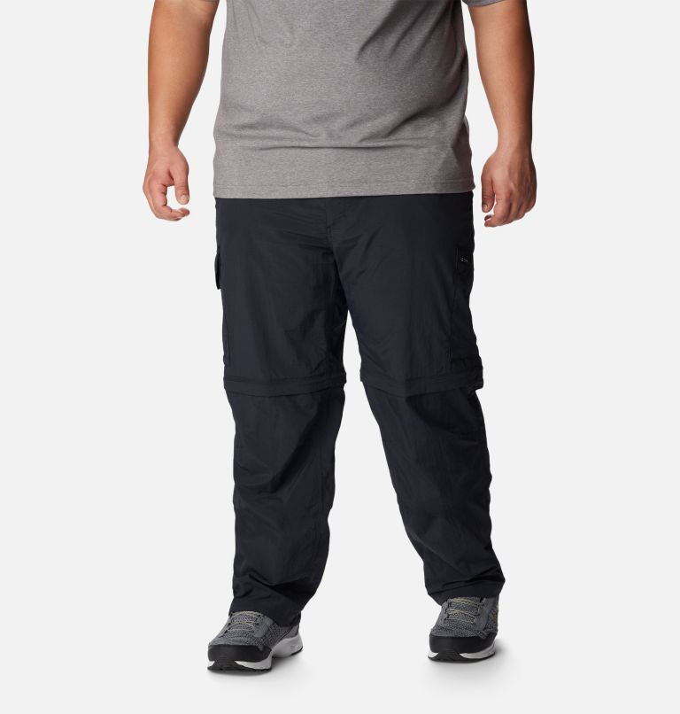 Thumbnail: Men's Silver Ridge Convertible Pants - Big, Color: Black, image 1