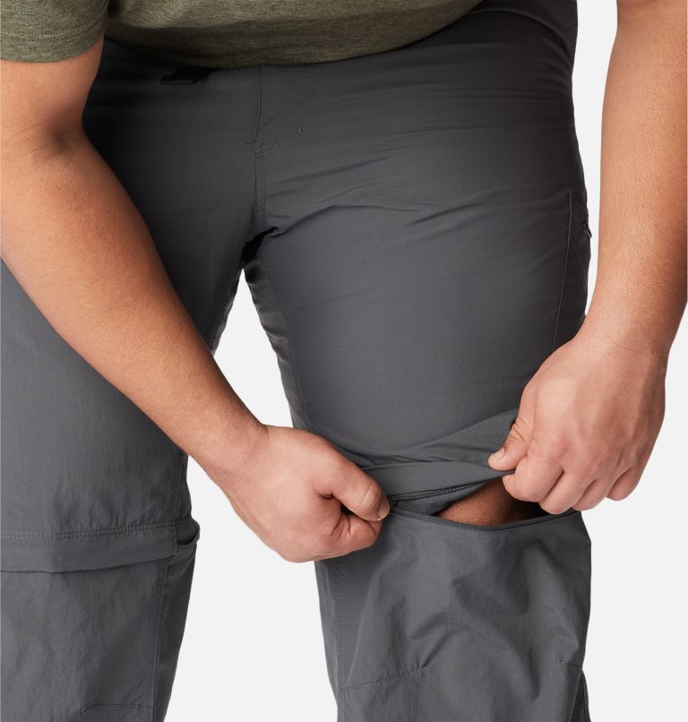 Pantalon convertible Silver Ridge pour homme – Taille forte, Color: Grill, image 6