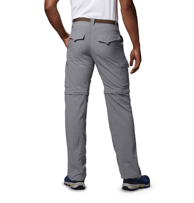 Thumbnail: Men's Silver Ridge Convertible Pants - Big, Color: Columbia Grey, image 2