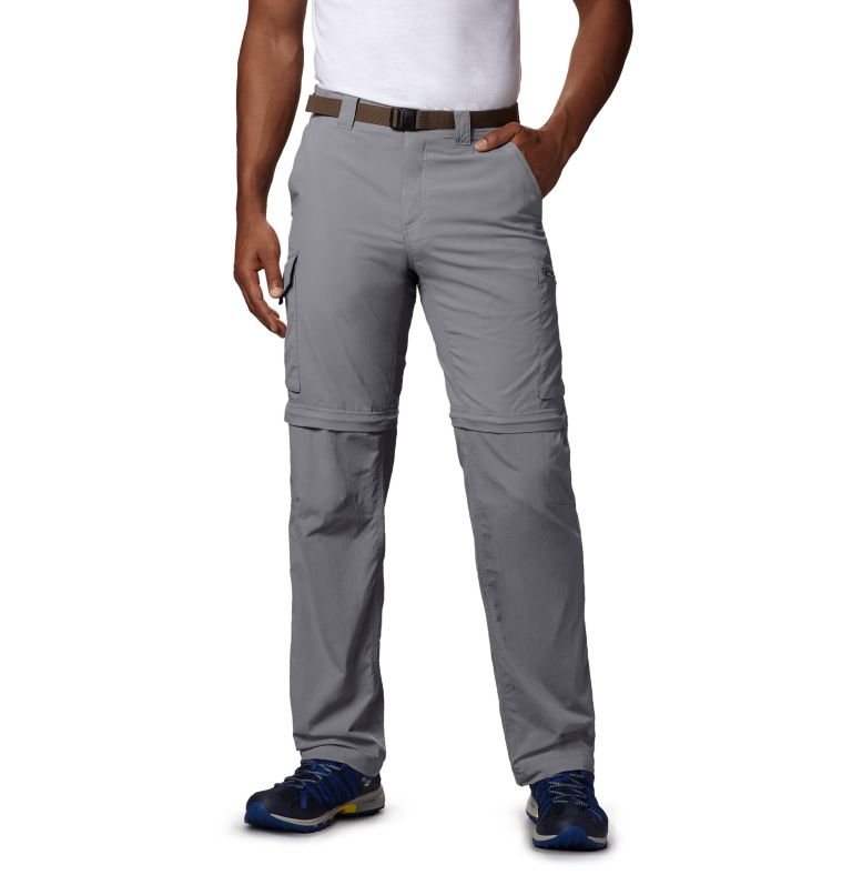 Men's Silver Ridge Convertible Pants - Big, Color: Columbia Grey