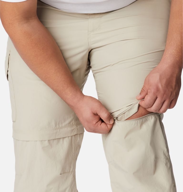 Men's Silver Ridge Convertible Pants - Big, Color: Fossil, image 6