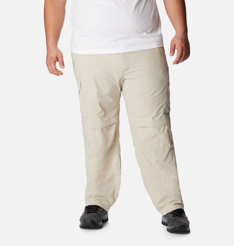 Thumbnail: Pantalon convertible Silver Ridge pour homme – Taille forte, Color: Fossil, image 1