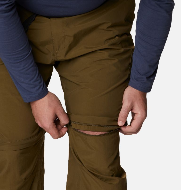 Pantalones convertibles Silver Ridge para hombre – Talla Grande, Color: New Olive, image 6