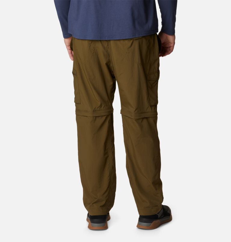 Pantalones convertibles Silver Ridge para hombre – Talla Grande, Color: New Olive, image 2