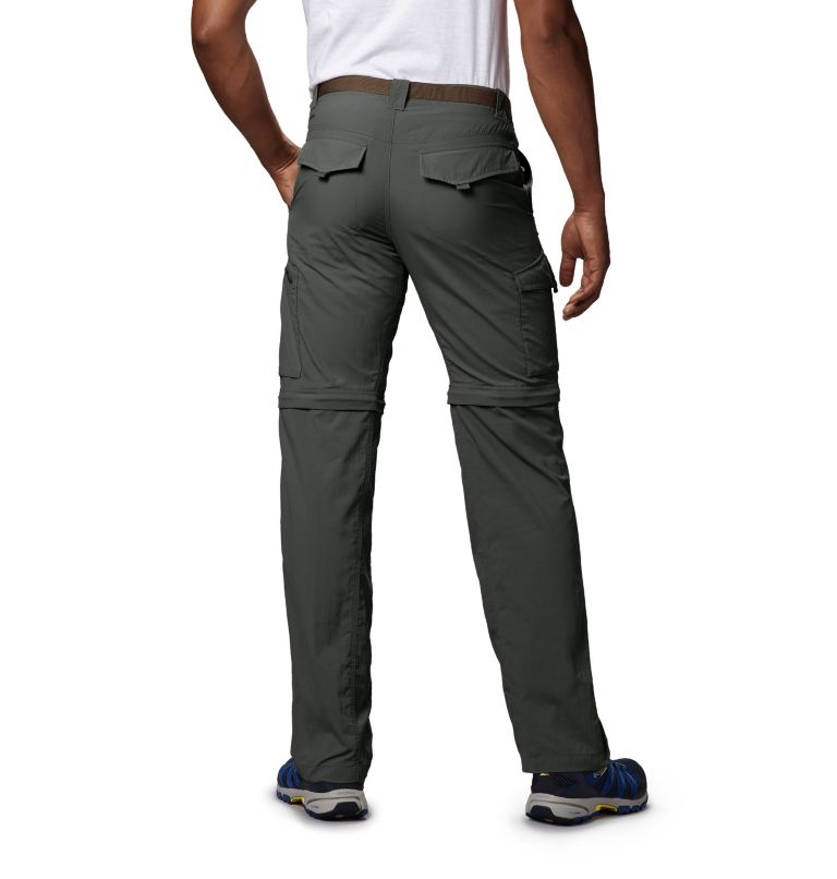 Thumbnail: Men's Silver Ridge Convertible Pants - Big, Color: Gravel, image 2
