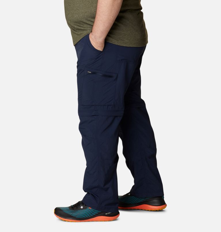 Thumbnail: Men's Silver Ridge Convertible Pants - Big, Color: Collegiate Navy, image 3