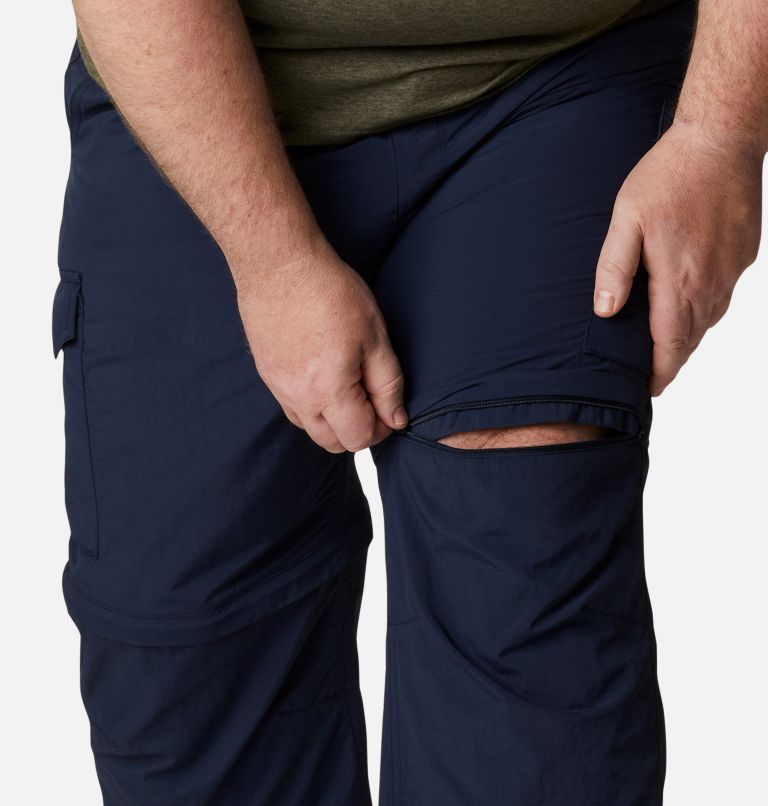 Thumbnail: Pantalon convertible Silver Ridge pour homme – Taille forte, Color: Collegiate Navy, image 6