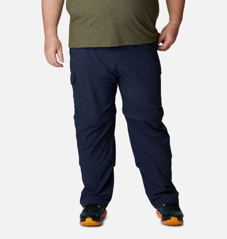 Thumbnail: Men's Silver Ridge Convertible Pants - Big, Color: Collegiate Navy, image 1