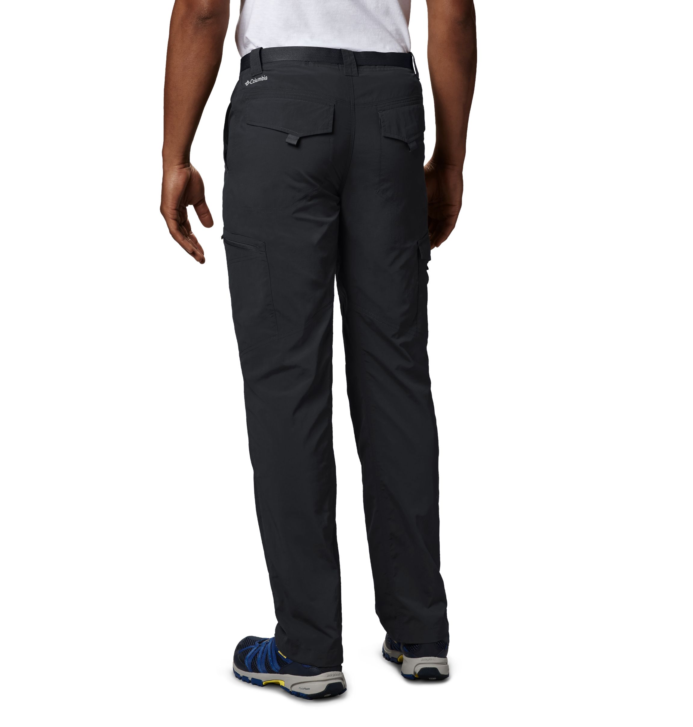 ★★Columbia★★ MLABEL REGULARFIT UNIFORM PANTS SLATE BLACK Men's Silver Ridge™ Cargo Pant |