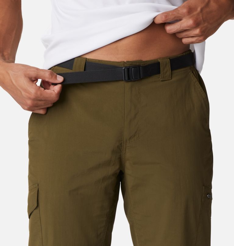 Men's Silver Ridge Cargo Pants, Color: New Olive, image 4