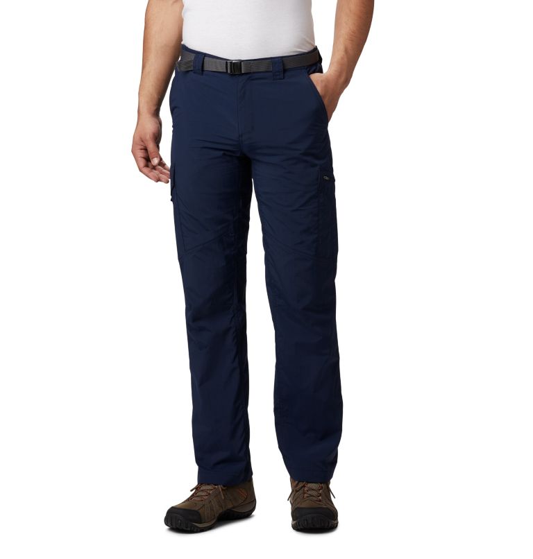 Columbia Omni-Shade PFG Navy Crop Nylon Hiking Fishing Cargo Pants