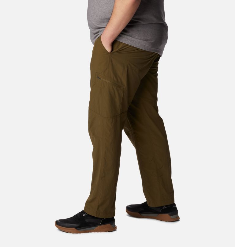 Thumbnail: Men's Silver Ridge Cargo Pants - Big, Color: New Olive, image 3
