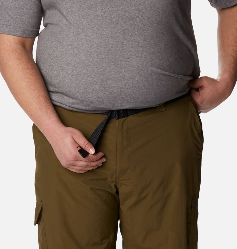 Thumbnail: Men's Silver Ridge Cargo Pants - Big, Color: New Olive, image 4