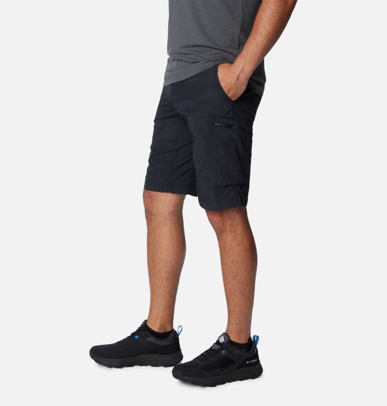 Men's Silver Ridge Cargo Shorts, Color: Black, image 3