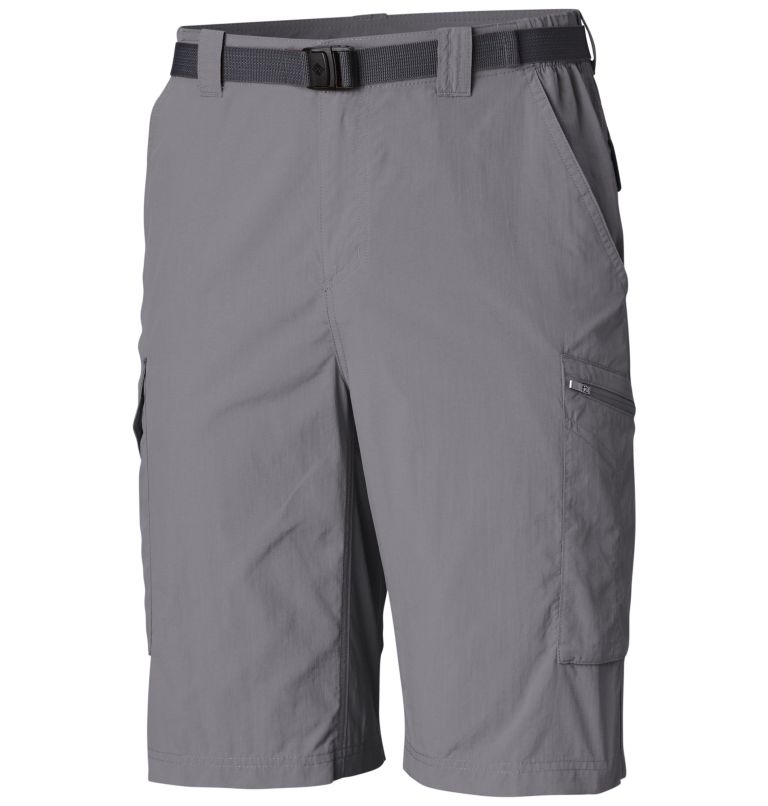Men's Silver Ridge Cargo Shorts, Color: Cool Grey, image 1