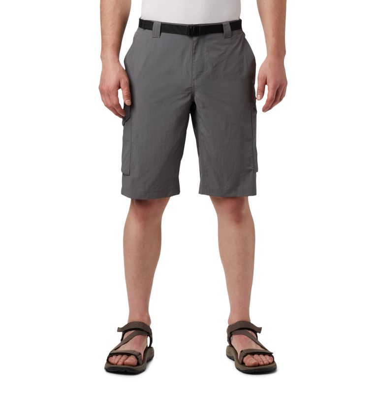 Men's Silver Ridge Cargo Shorts, Color: City Grey, image 1