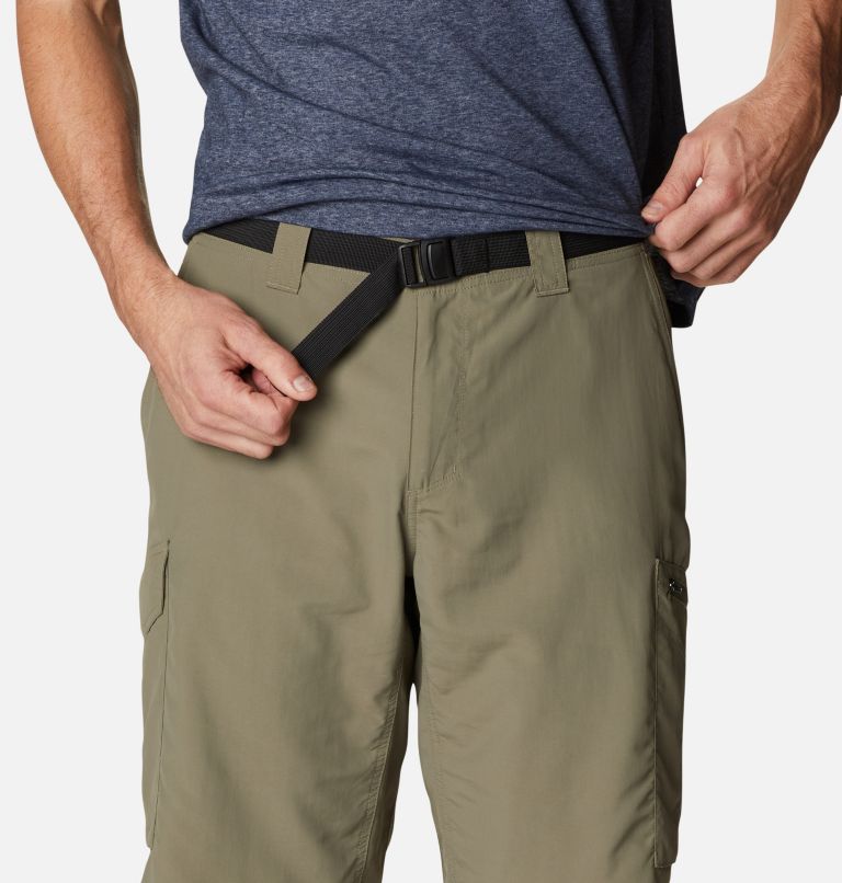 Thumbnail: Men's Silver Ridge Cargo Shorts, Color: Stone Green, image 4