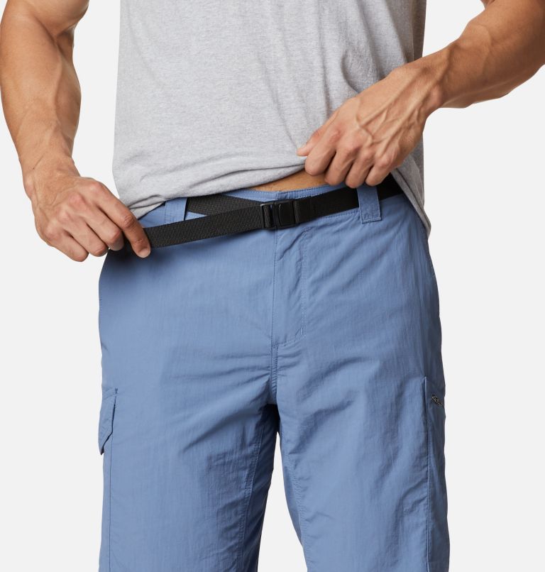 Men's Silver Ridge Cargo Shorts, Color: Bluestone, image 4