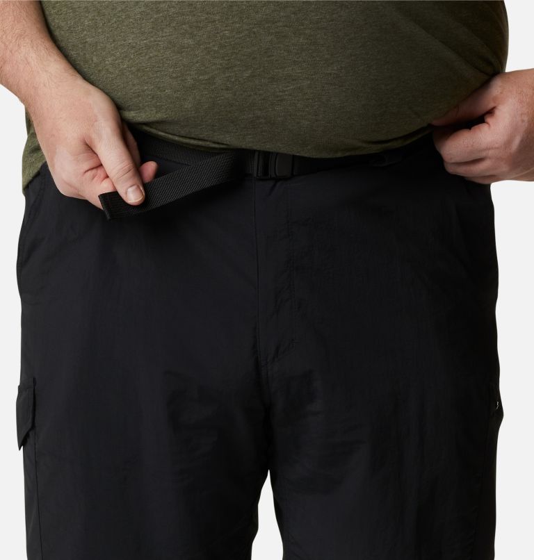 Thumbnail: Men's Silver Ridge Cargo Shorts - Big, Color: Black, image 4