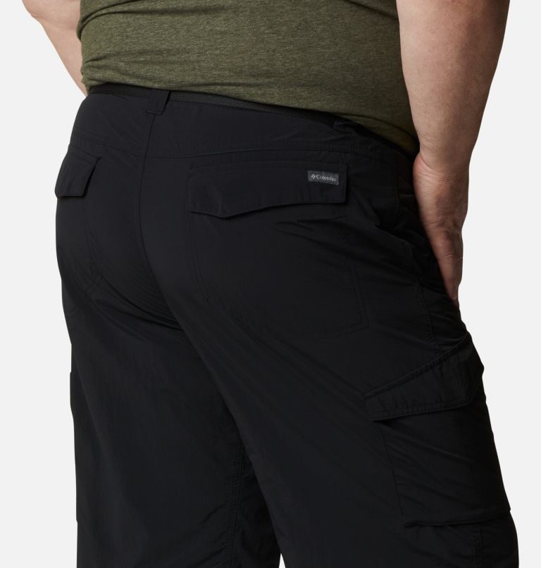 Buy Men's Solid Cargo Capri with Button Closure and Pockets Online