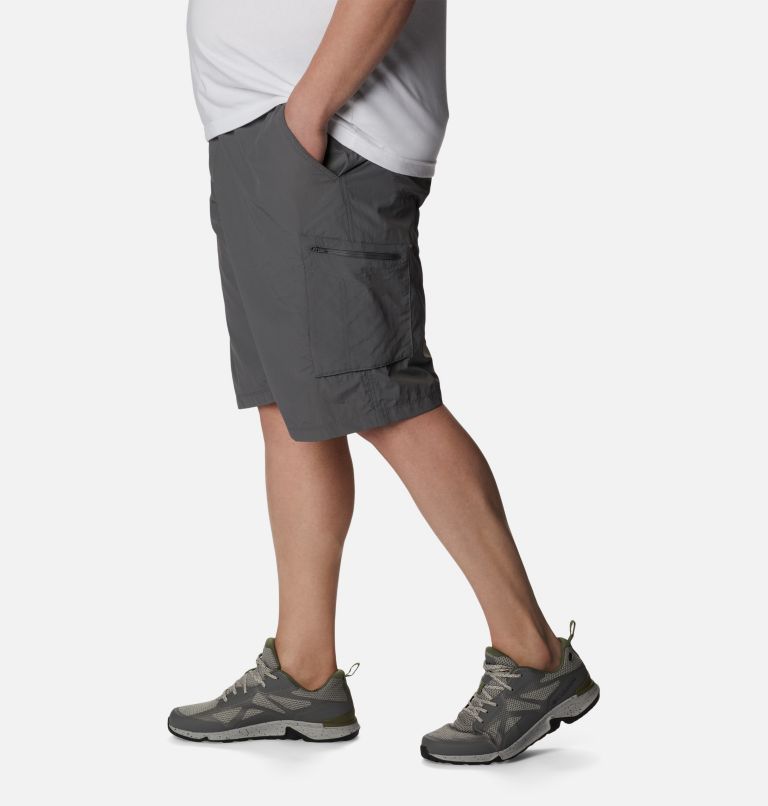 Men's Silver Ridge Cargo Shorts - Big, Color: City Grey, image 3