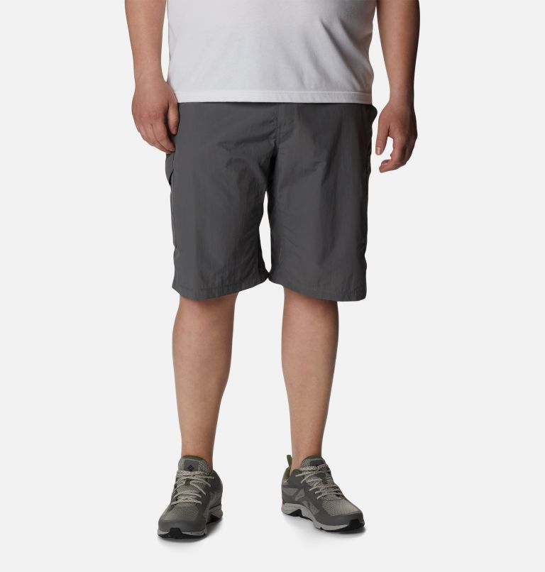 Thumbnail: Men's Silver Ridge Cargo Shorts - Big, Color: City Grey, image 1